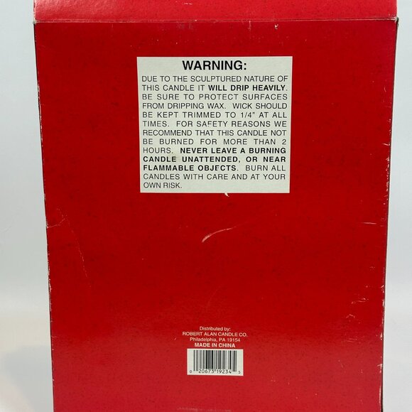 NEW Vintage Robert Alan Candle Company COUNTRY CHRISTMAS CAROLER TAPERS Set of 4 - Picture 6 of 6